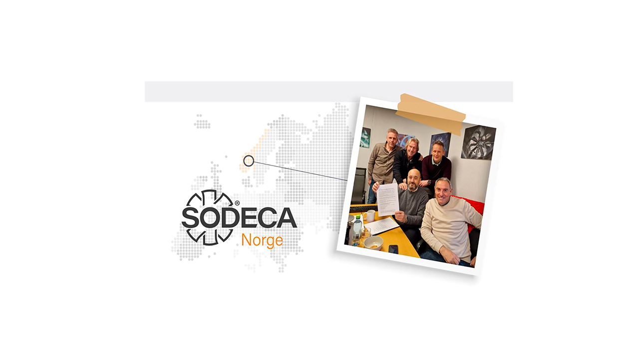 SODECA continues to grow with the incorporation of SODECA Norge